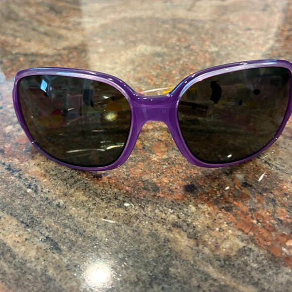 Suncloud Picnic Polarized Purple Wrap Sunglasses Small Kids Youth - Picture 1 of 6